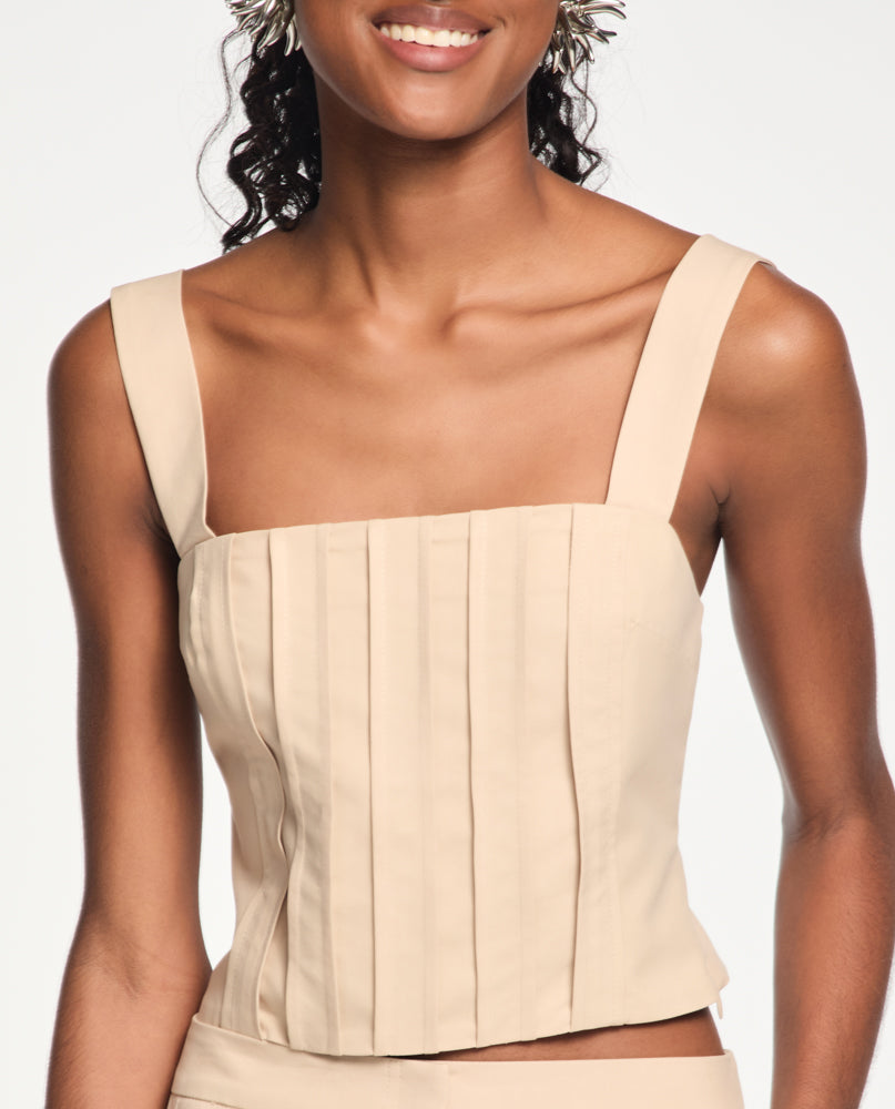 Top Lafort Pespontos Adélia Cotton Twill