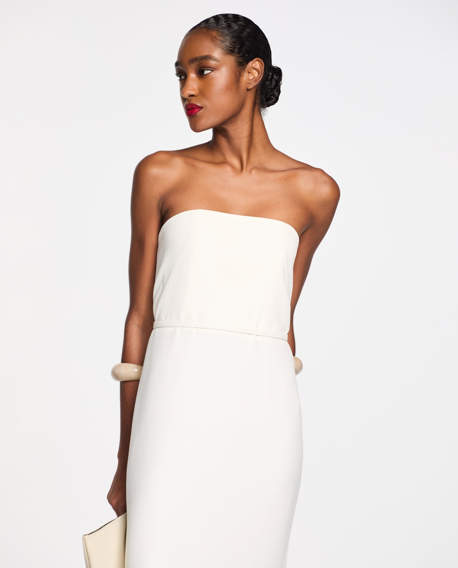 Vestido Lafort Sem Mangas Alcione Crepe