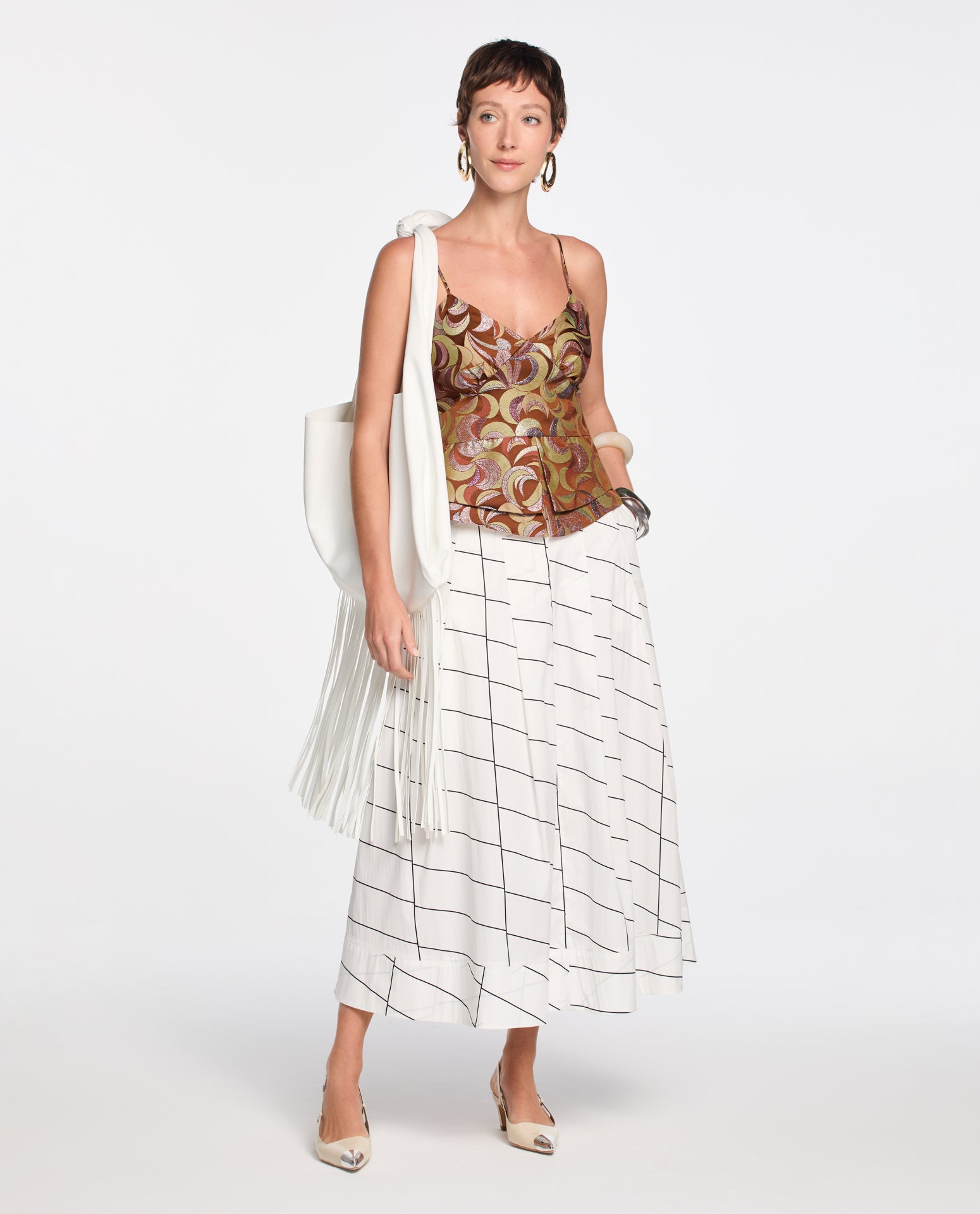 Top Lafort Basque Dolores Jacquard