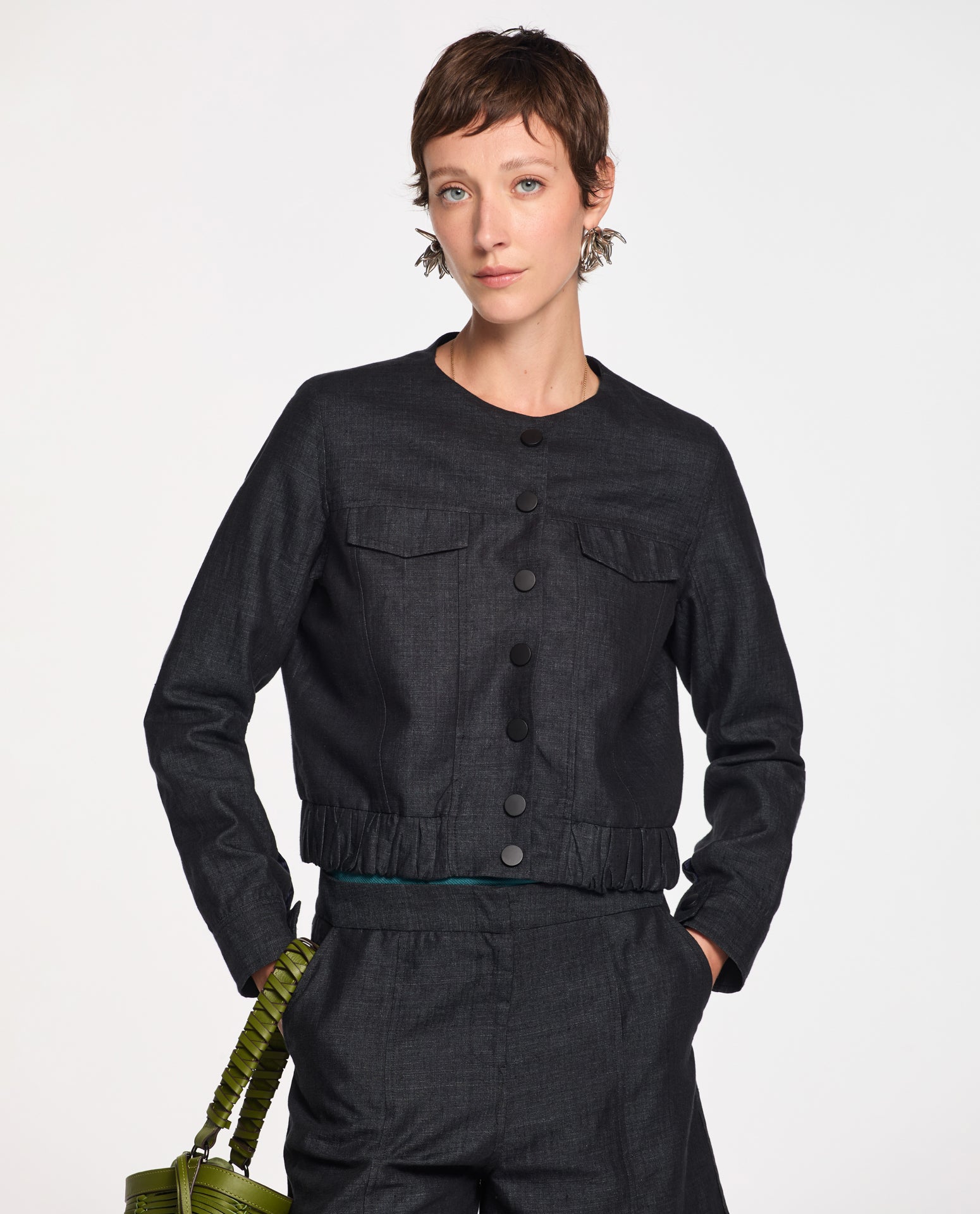 Jaqueta Lafort Bomber Cecília Linho