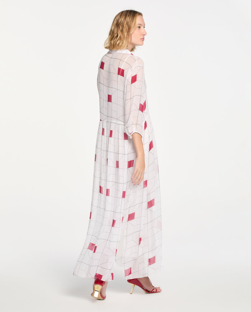 Vestido Lafort Chemise Joseca Georgette