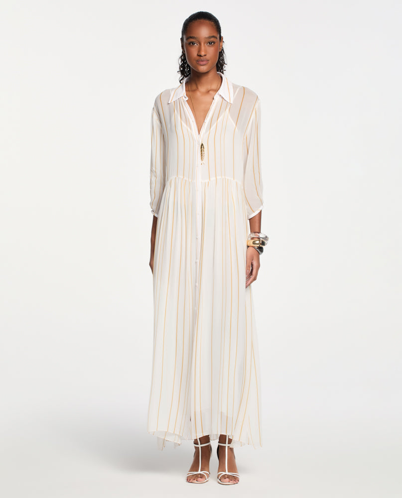 Vestido Lafort Chemise Joseca Georgette