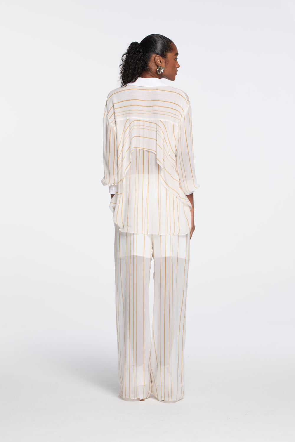 Camisa Lafort Ampla Joseca Georgette