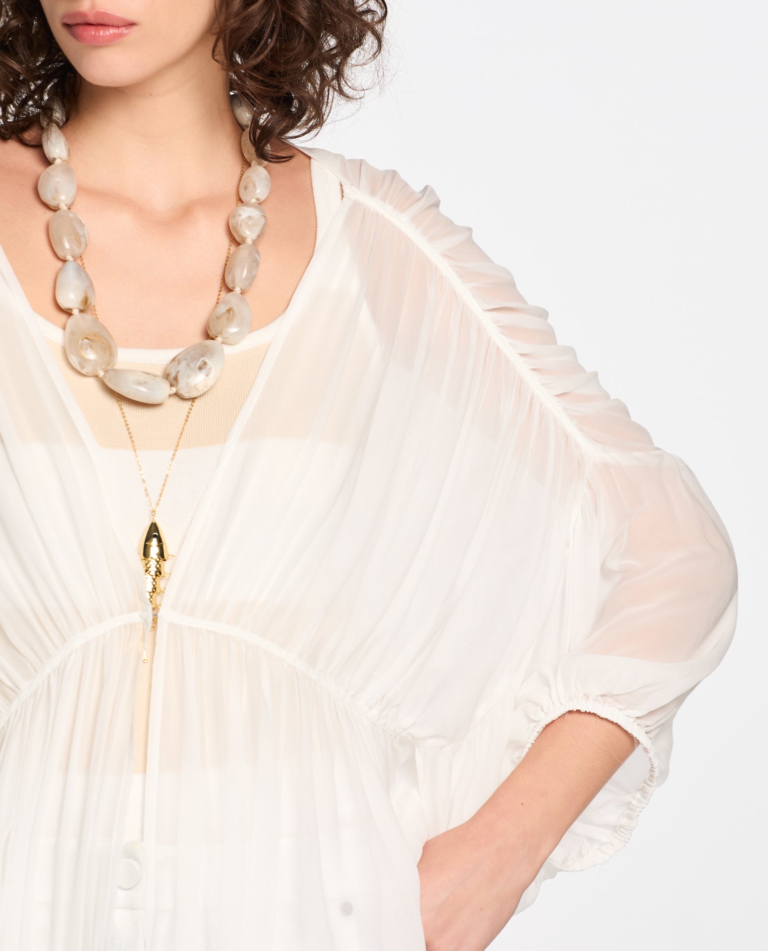 Casaco Lafort Leda Georgette