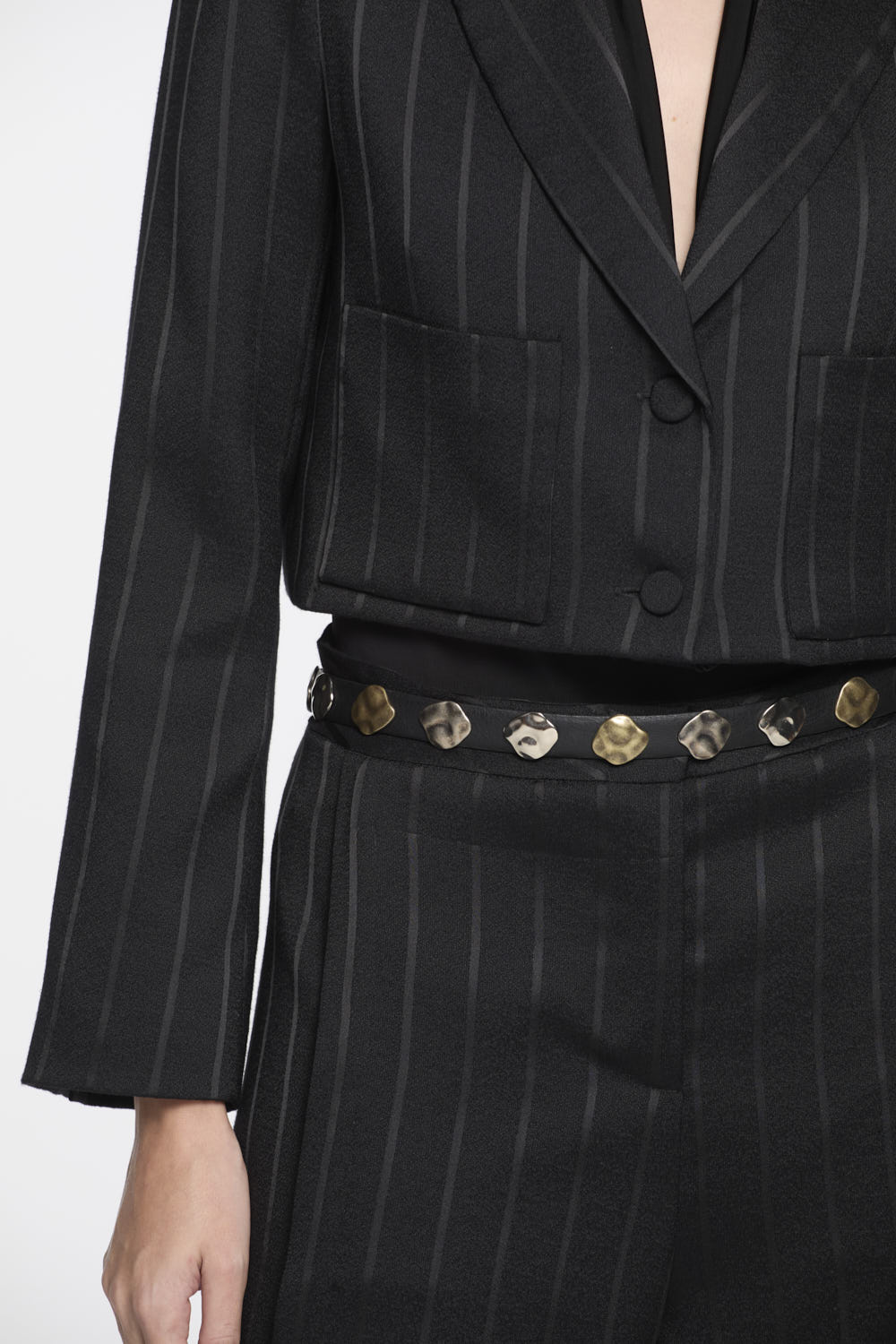 Blazer Lafort Curto Aline Crepe