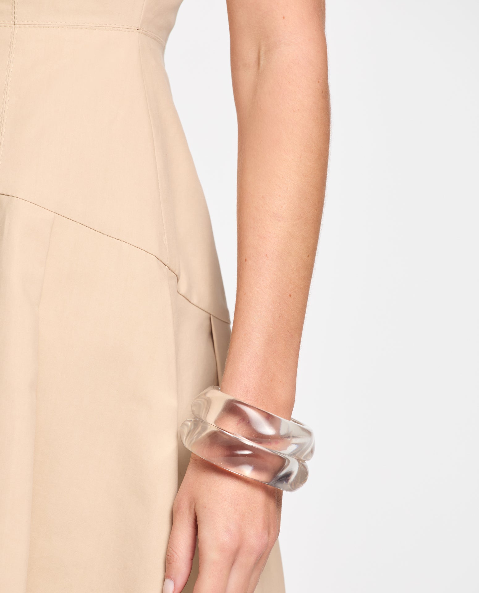 Bracelete Lafort Transparente Alcione Resina