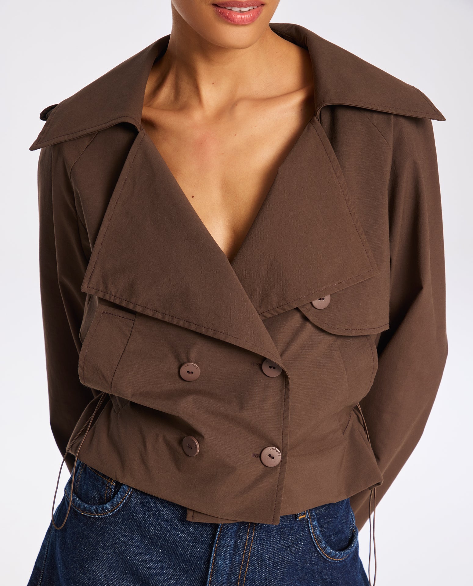 Parka Lafort Com Elástico Josephine Cotton Sense