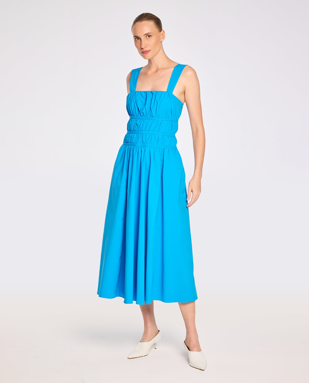 Vestido Lafort Midi Angelita Cotton Sense