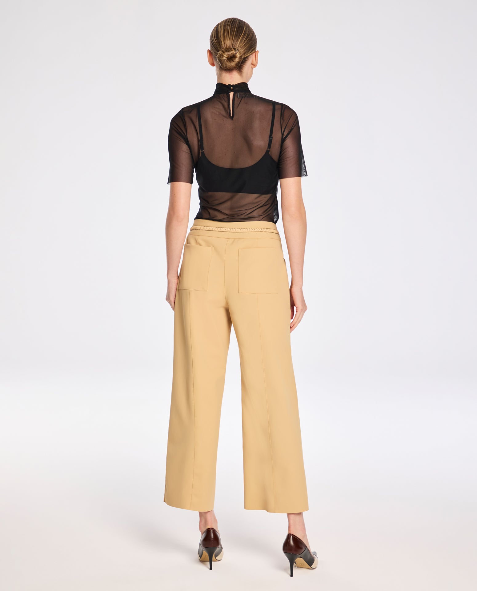 Calça Lafort Bordada Clemence Technoblock