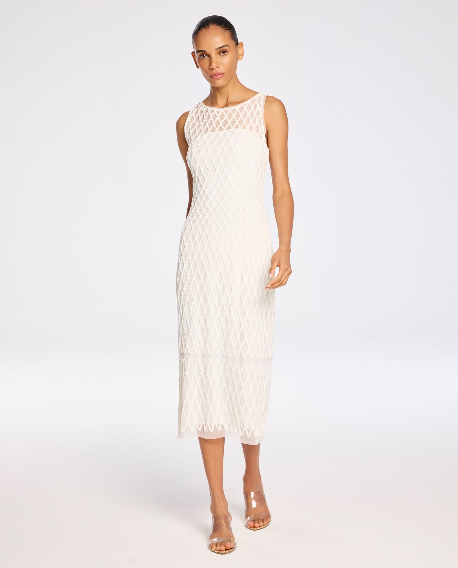 Vestido Lafort Bordado Layla Tela Block