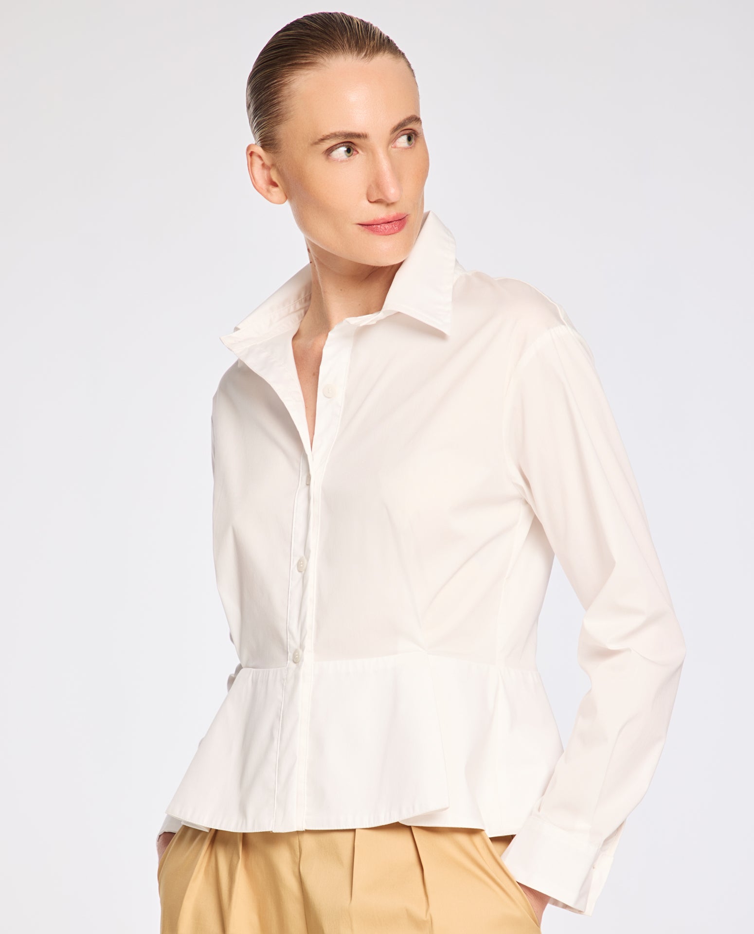 Camisa Lafort Com Godê Sophie High Cotton