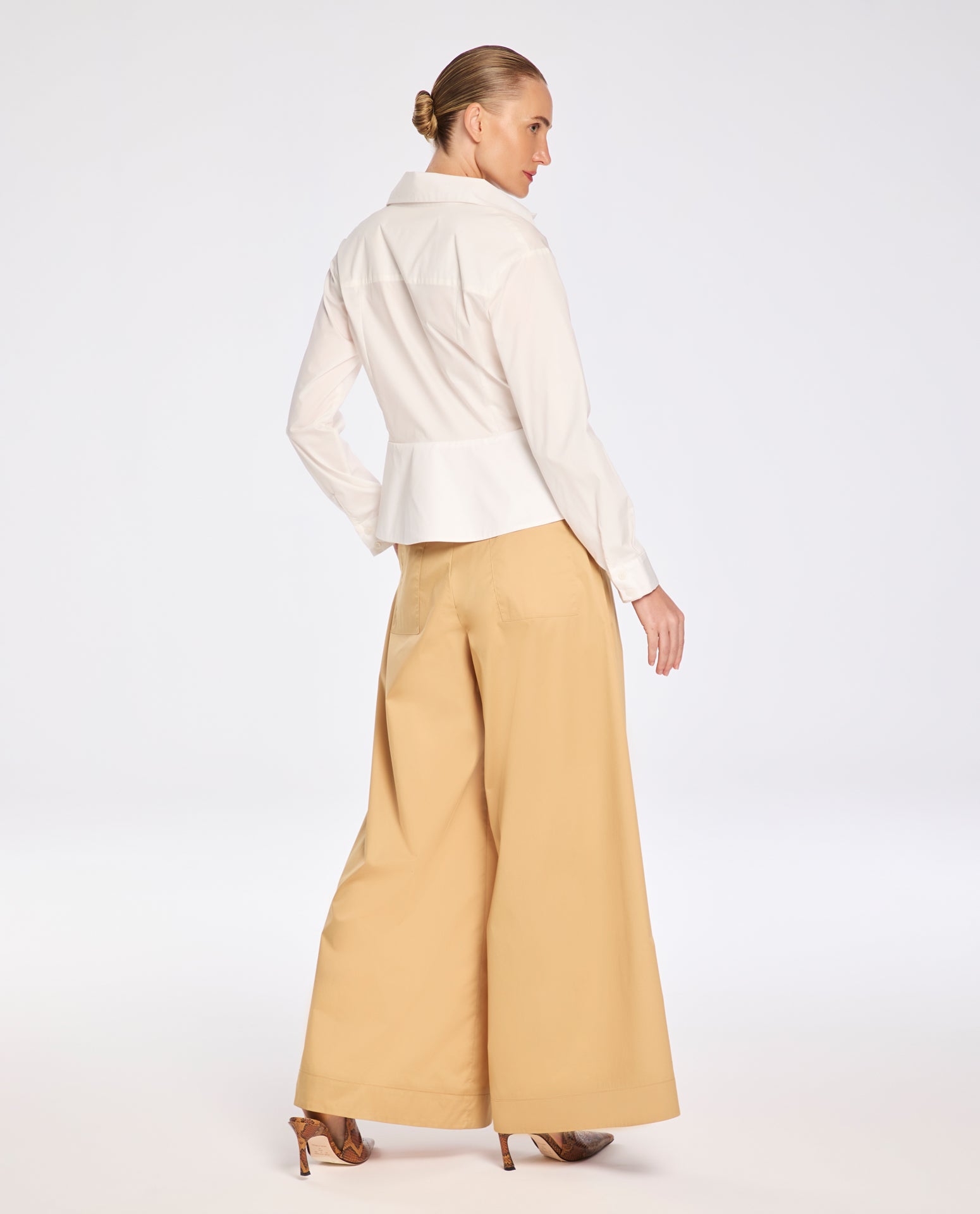 Camisa Lafort Com Godê Sophie High Cotton