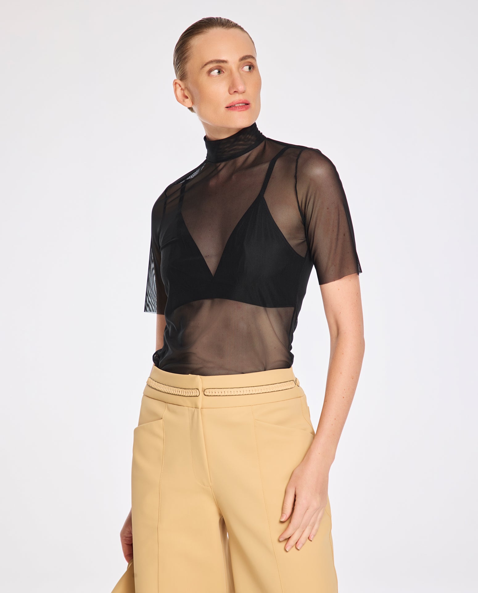 Blusa Lafort Gola Alta Carla