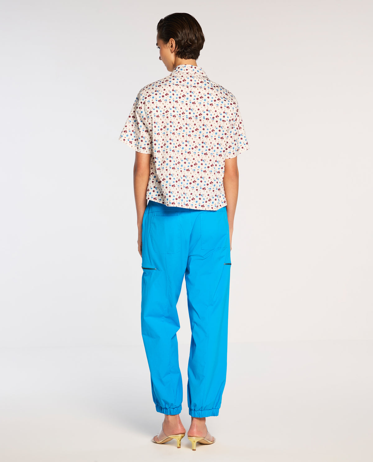 Camisa Lafort Manga Curta Leandra High Cotton Estampado