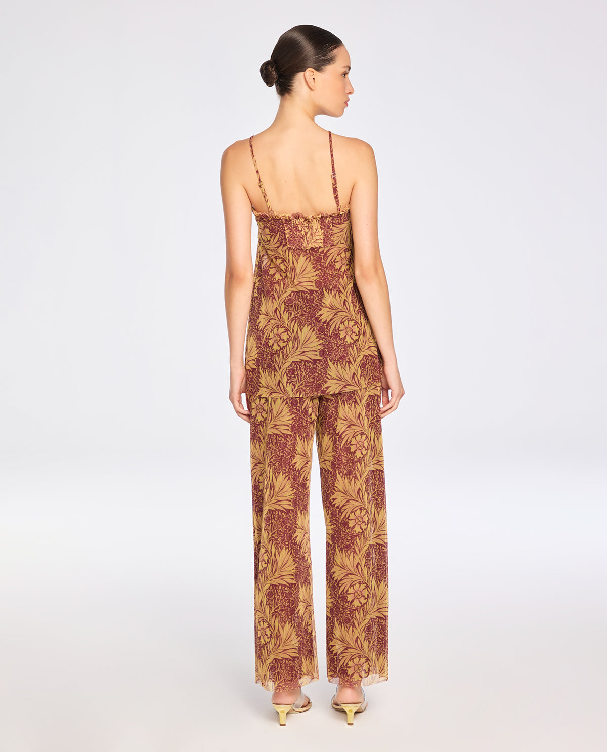Túnica Lafort E Calça Clara Tela Block Estampada