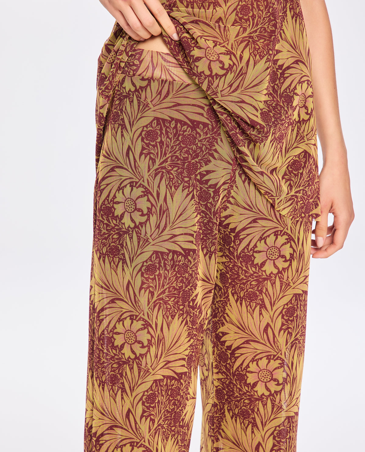 Túnica Lafort E Calça Clara Tela Block Estampada