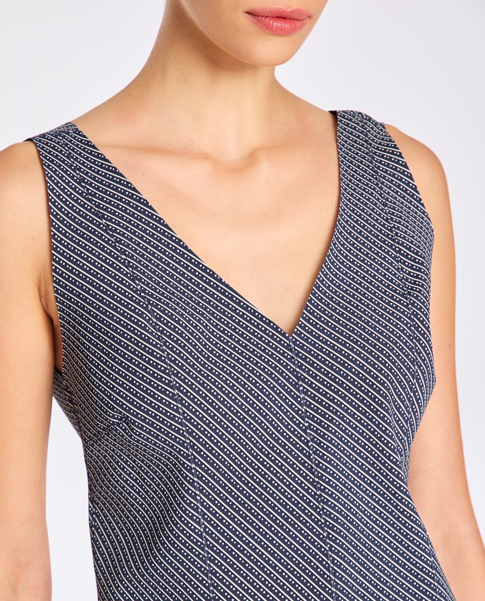 Top Lafort Com Alças Berenice Technoblock® Estampado