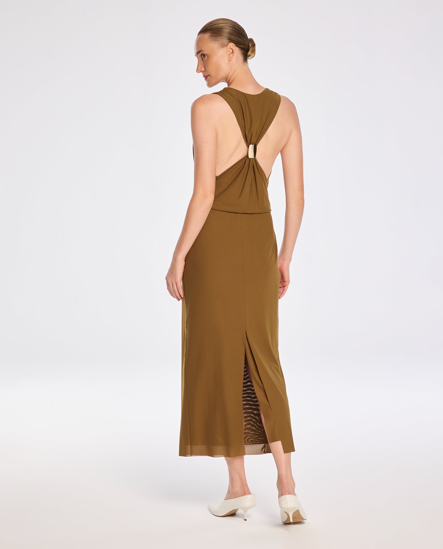 Vestido Lafort Degagê Bia Jersey Block