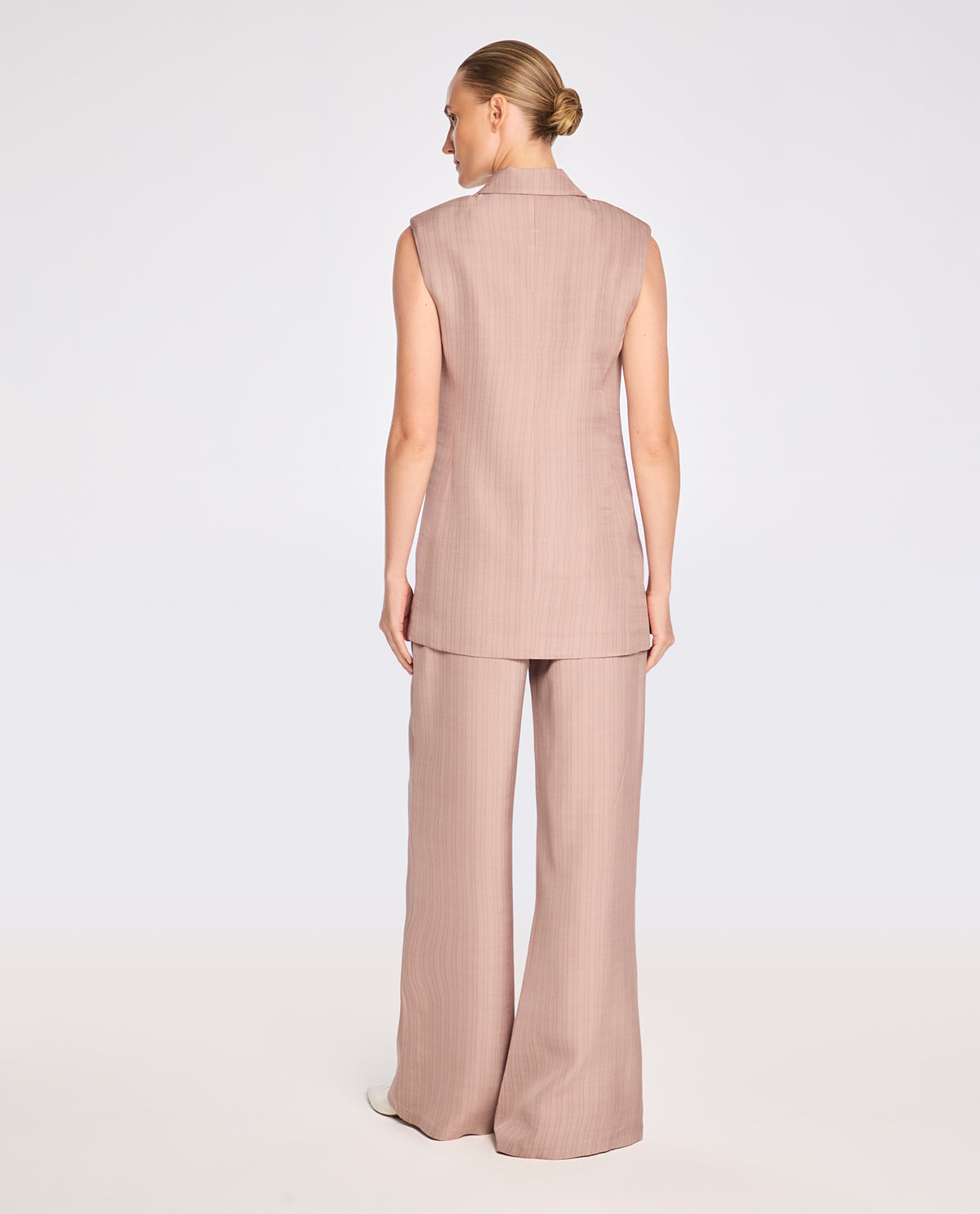Calça Lafort Pantalona Leontine Crepe Twill