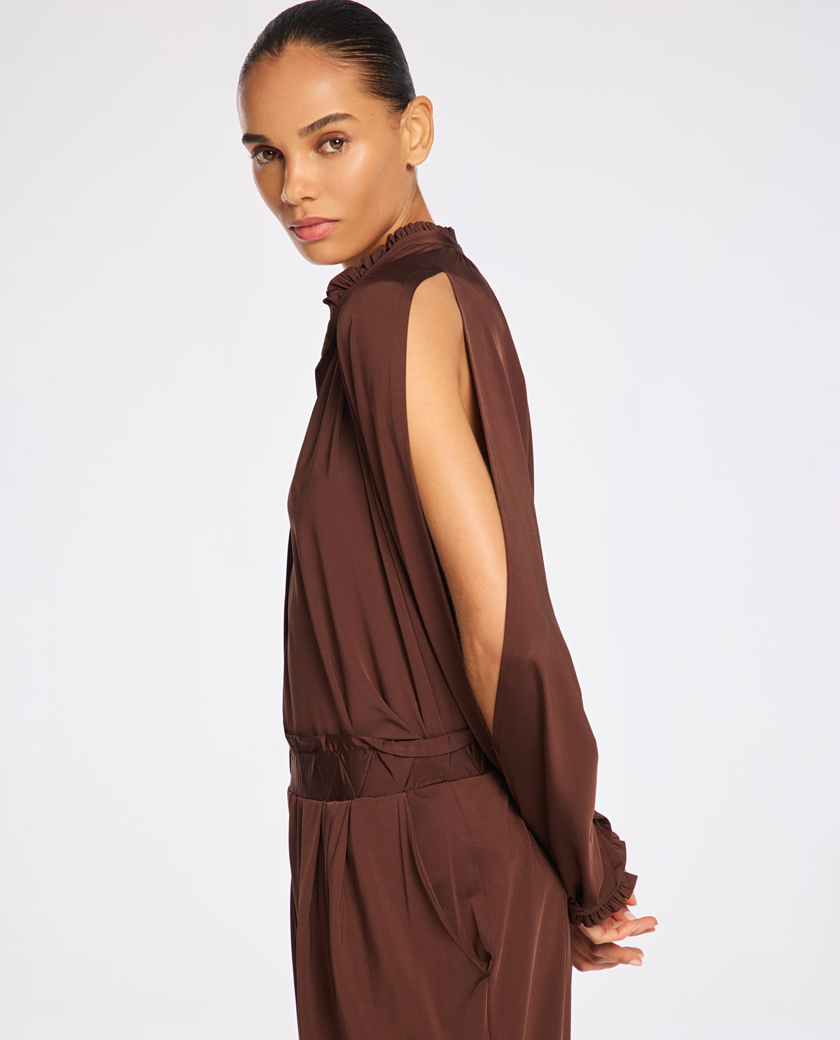 Blusa Lafort Com Manga Elise Jersey