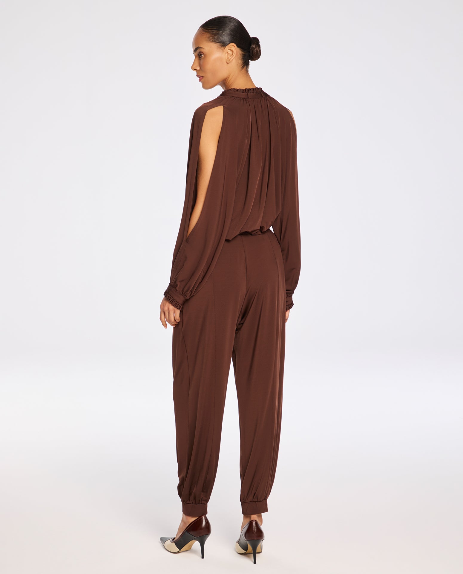 Calça Lafort Com Detalhe Cós Elise Jersey