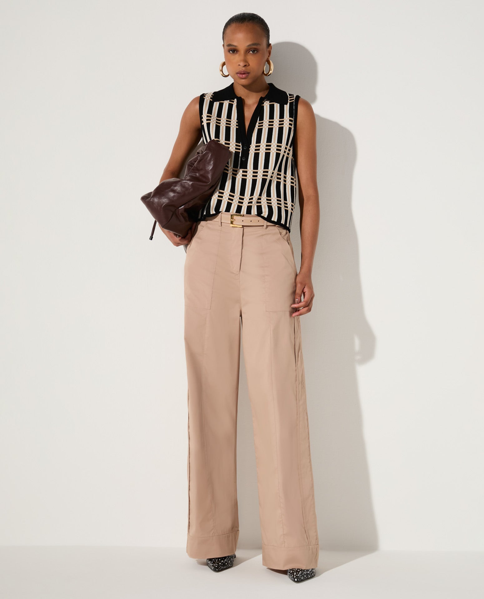 Blusa Lafort Gola Polo Giannina Tricot