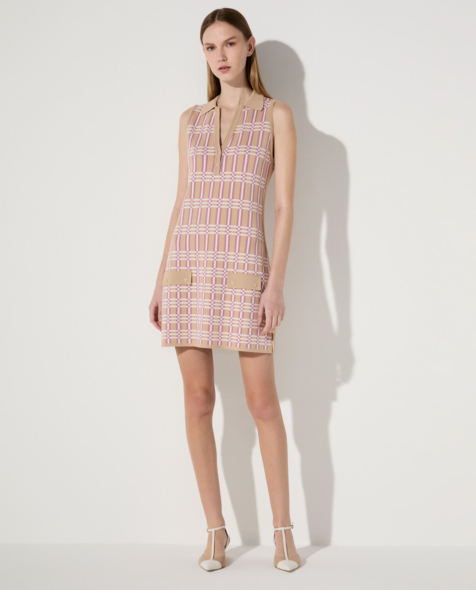 Vestido Lafort Gola Polo Giannina Tricot