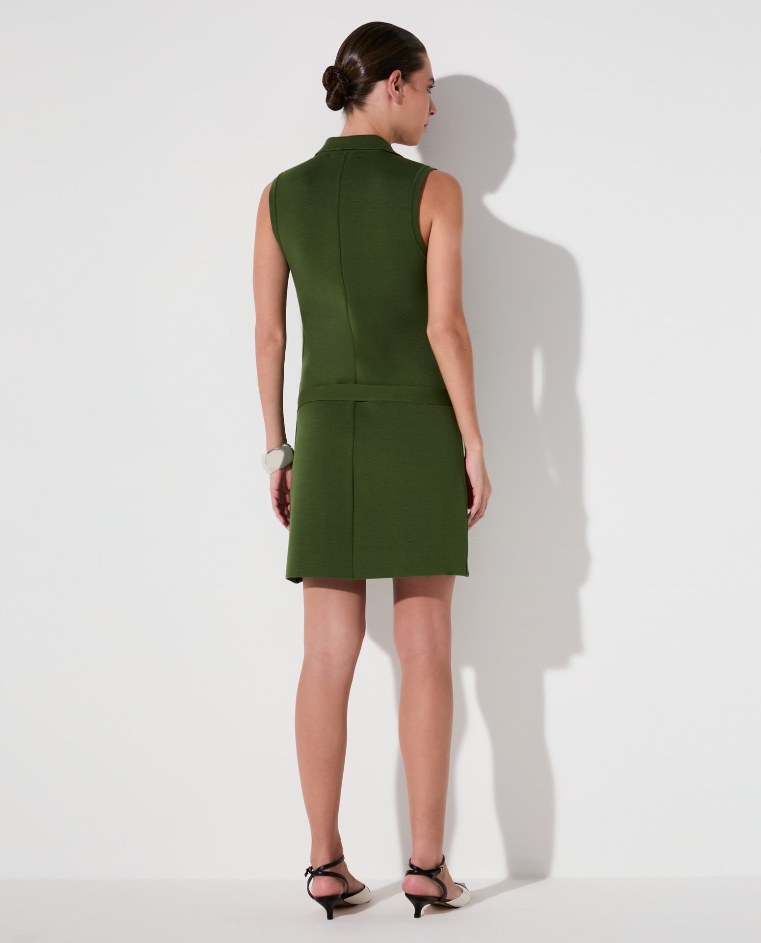 Vestido Lafort Gola Polo Catarina Tricot