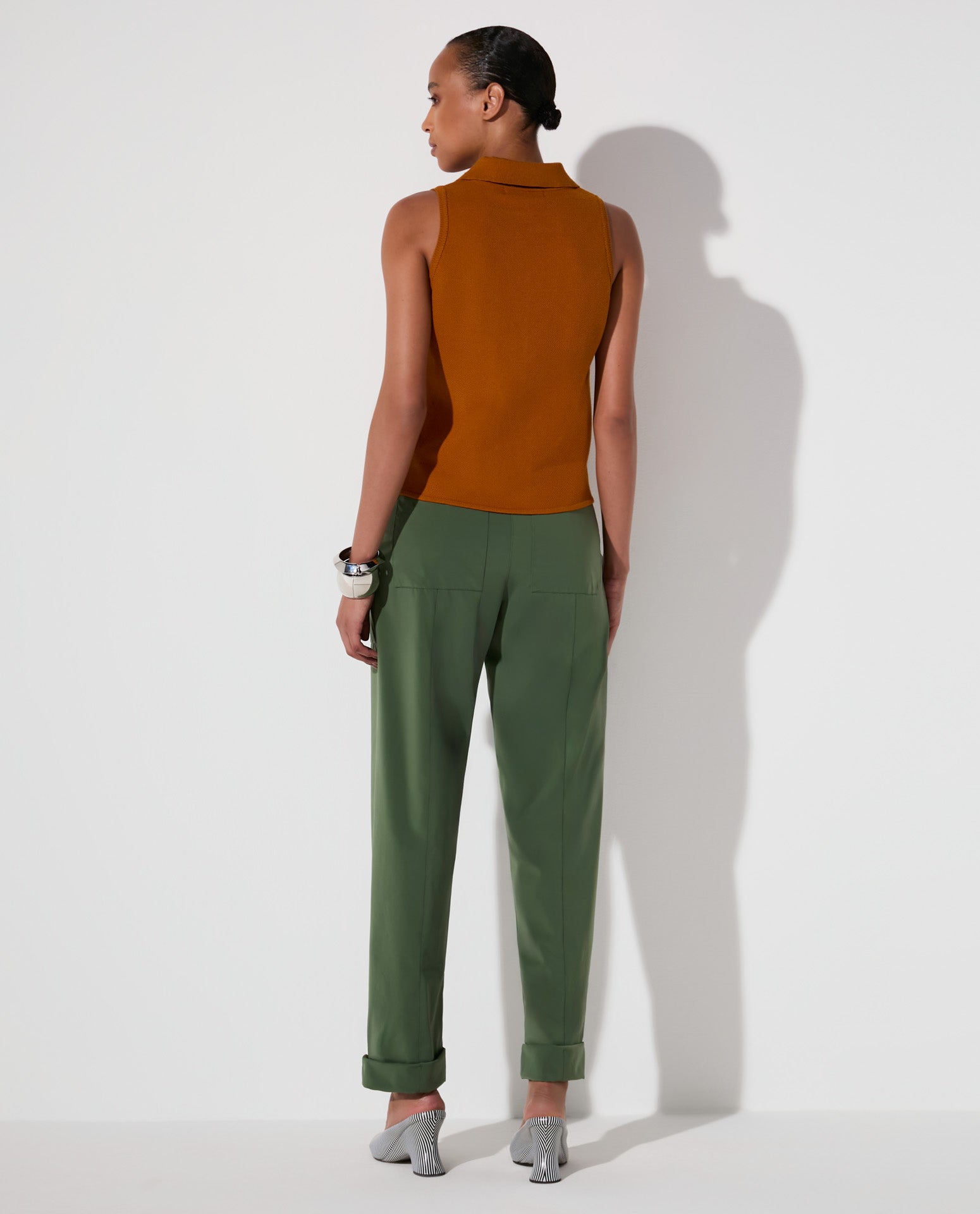 Blusa Lafort Gola Polo Catarina Tricot