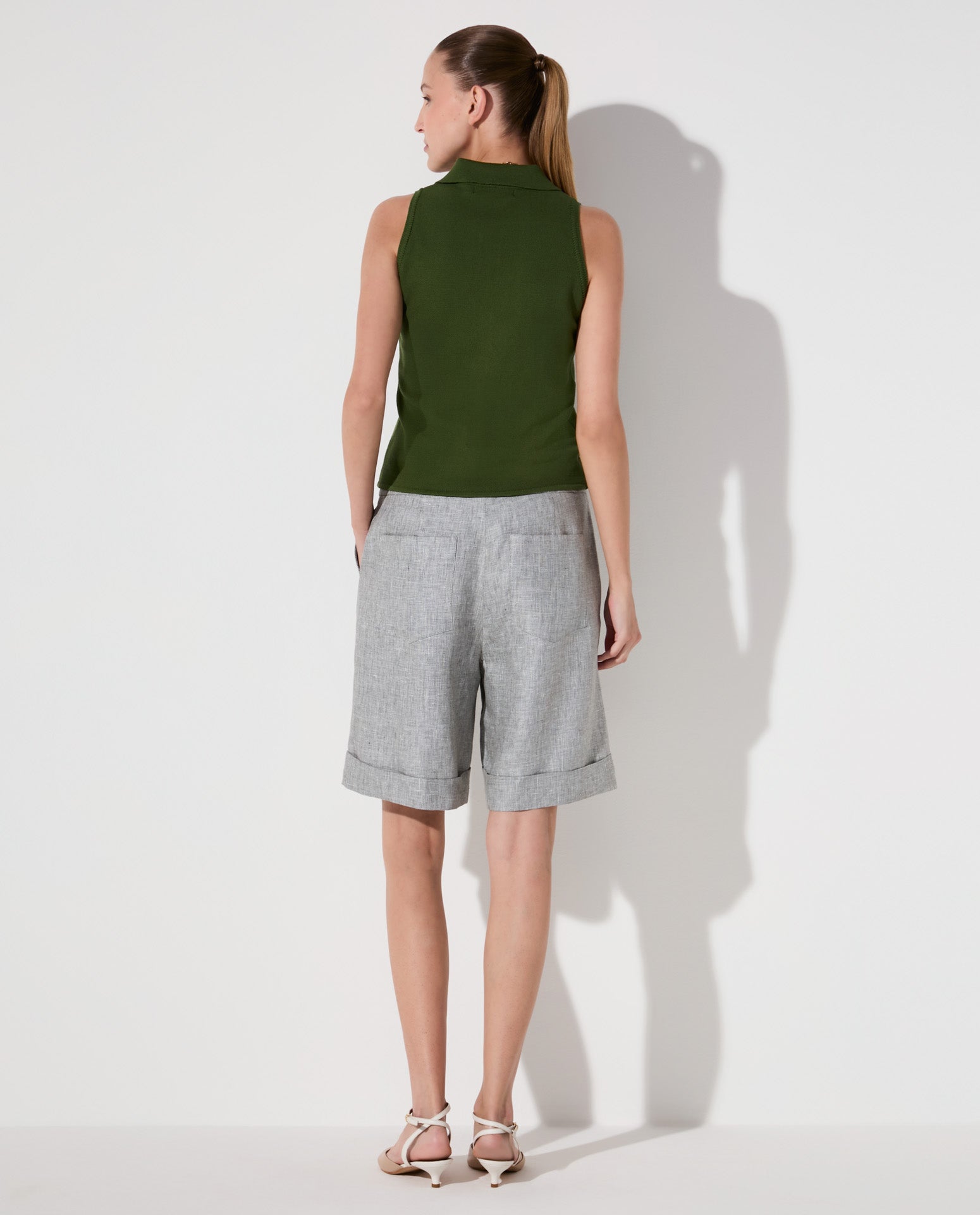 Blusa Lafort Gola Polo Catarina Tricot