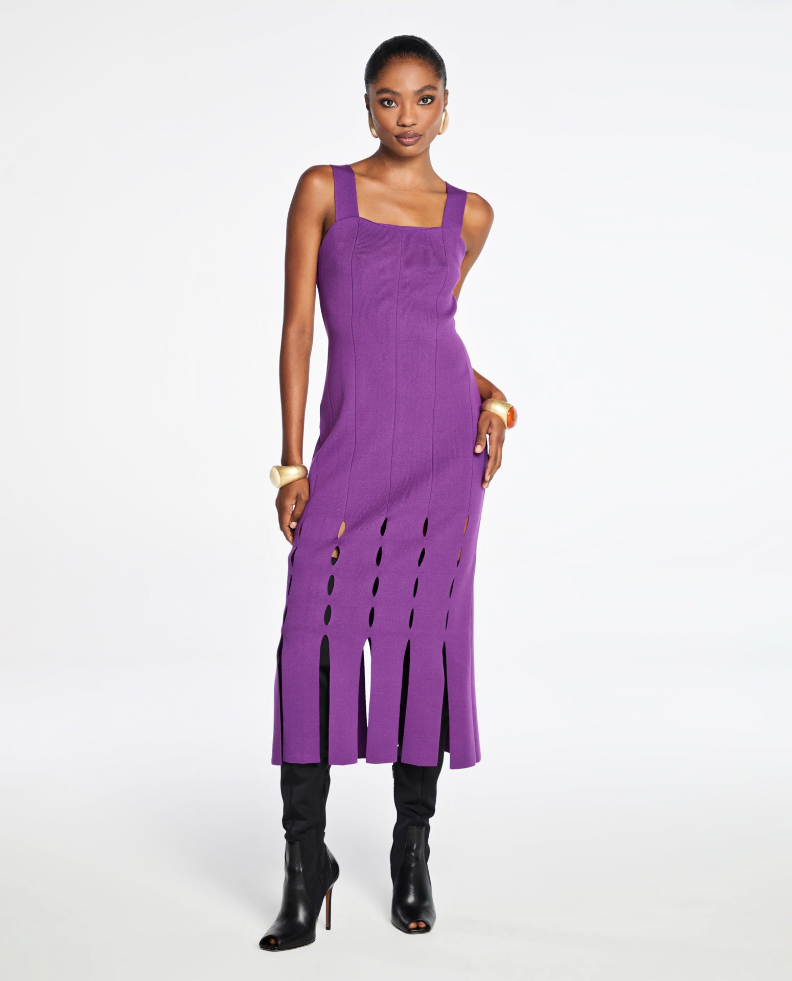 Vestido Lafort Midi Victória Tricot