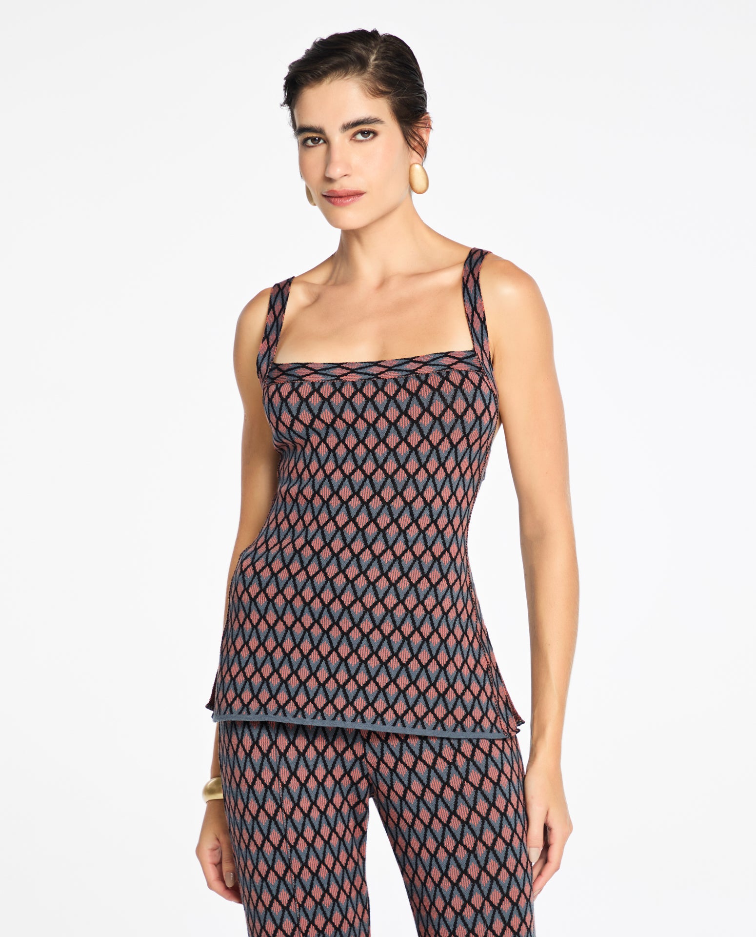 Top Lafort Com Alças Brianna Tricot