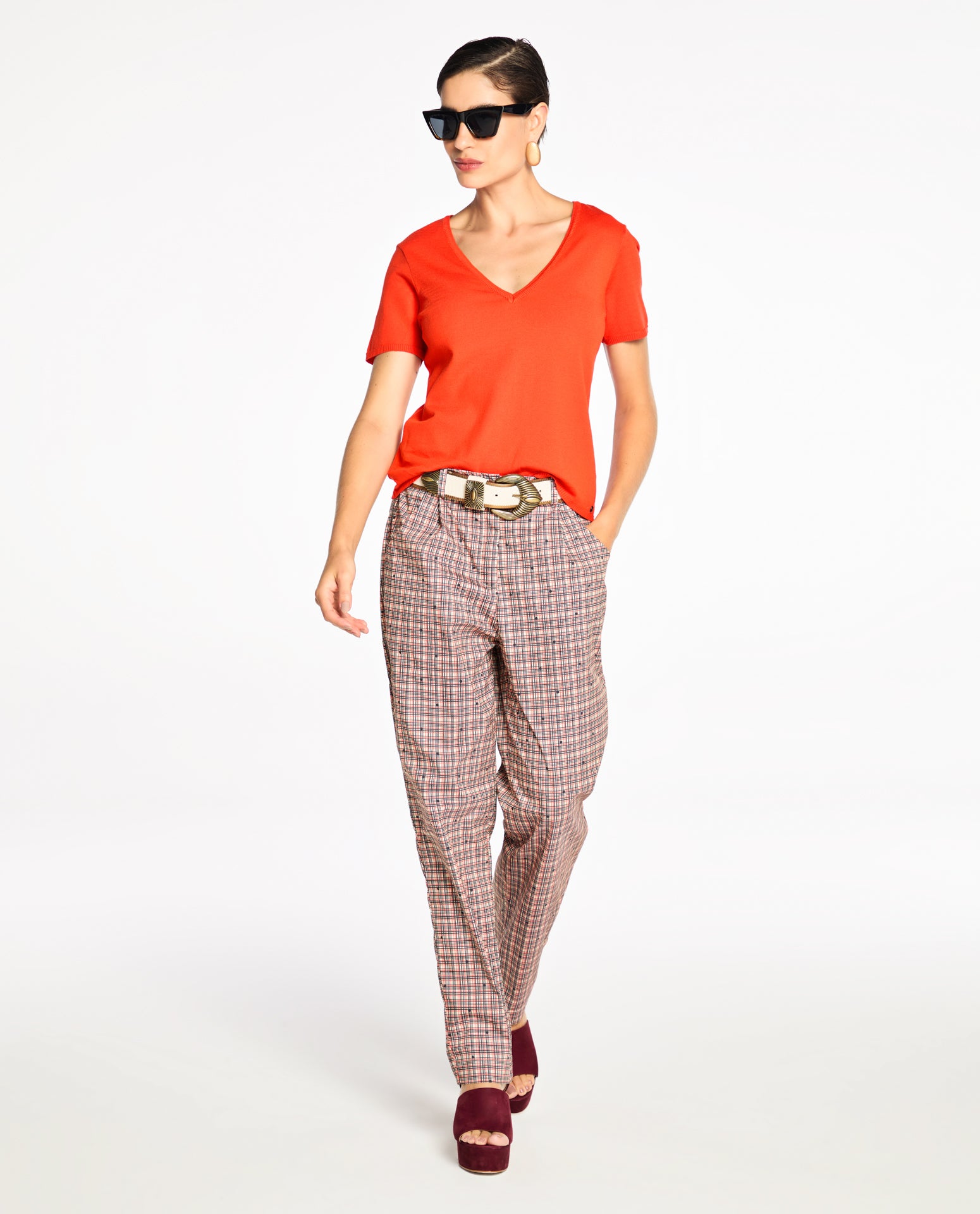 Blusa Lafort Decote V Heloísa Tricot