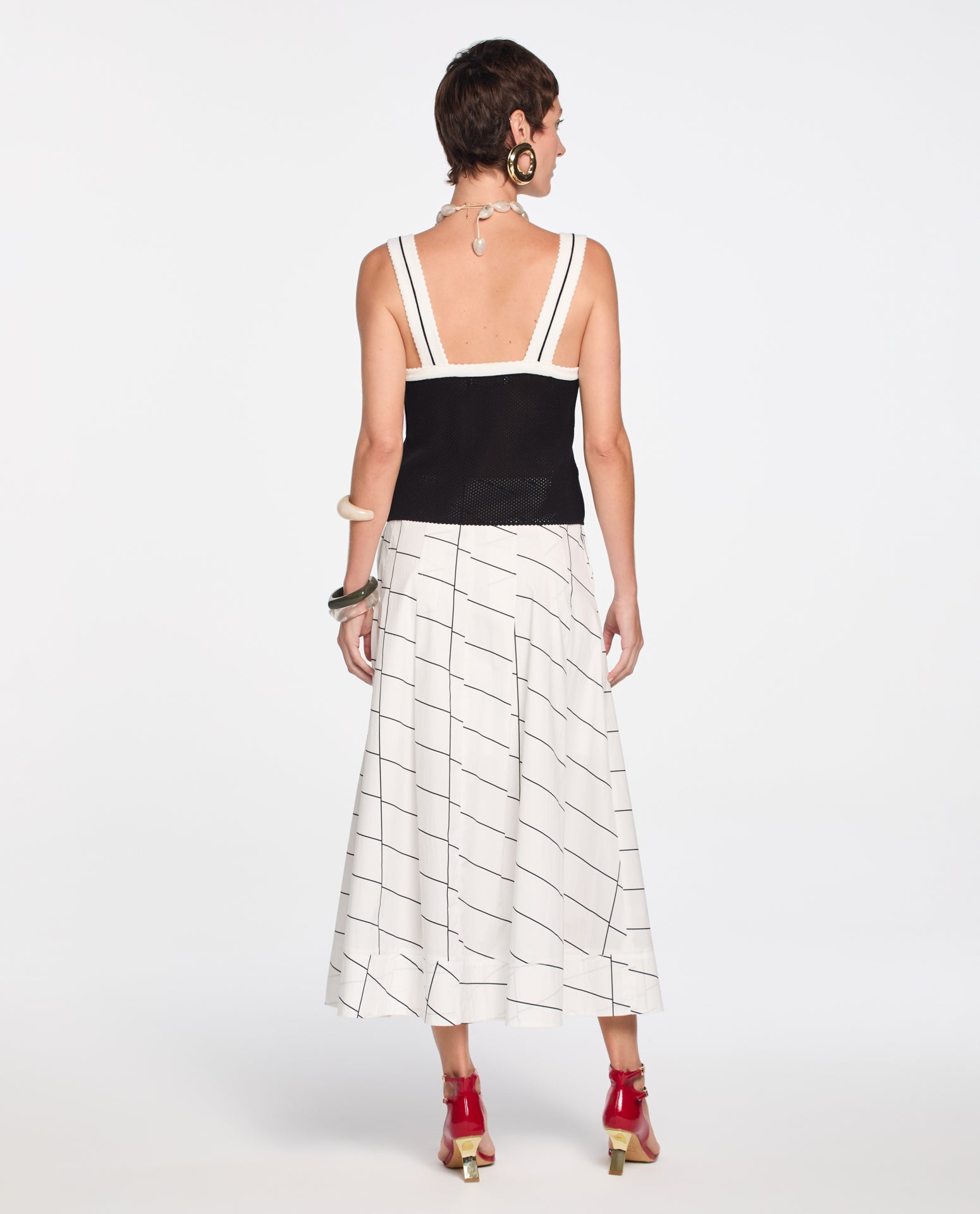 Top Lafort Com Alças Carolina Tricot