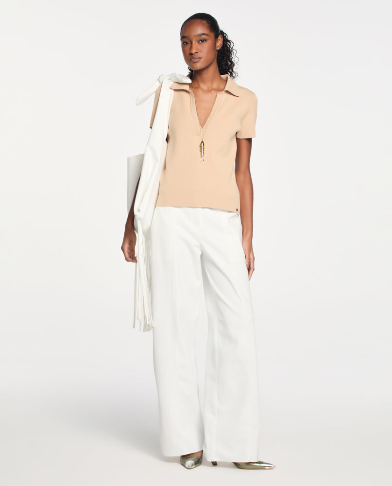 Blusa Lafort Gola Polo Laísa Tricot
