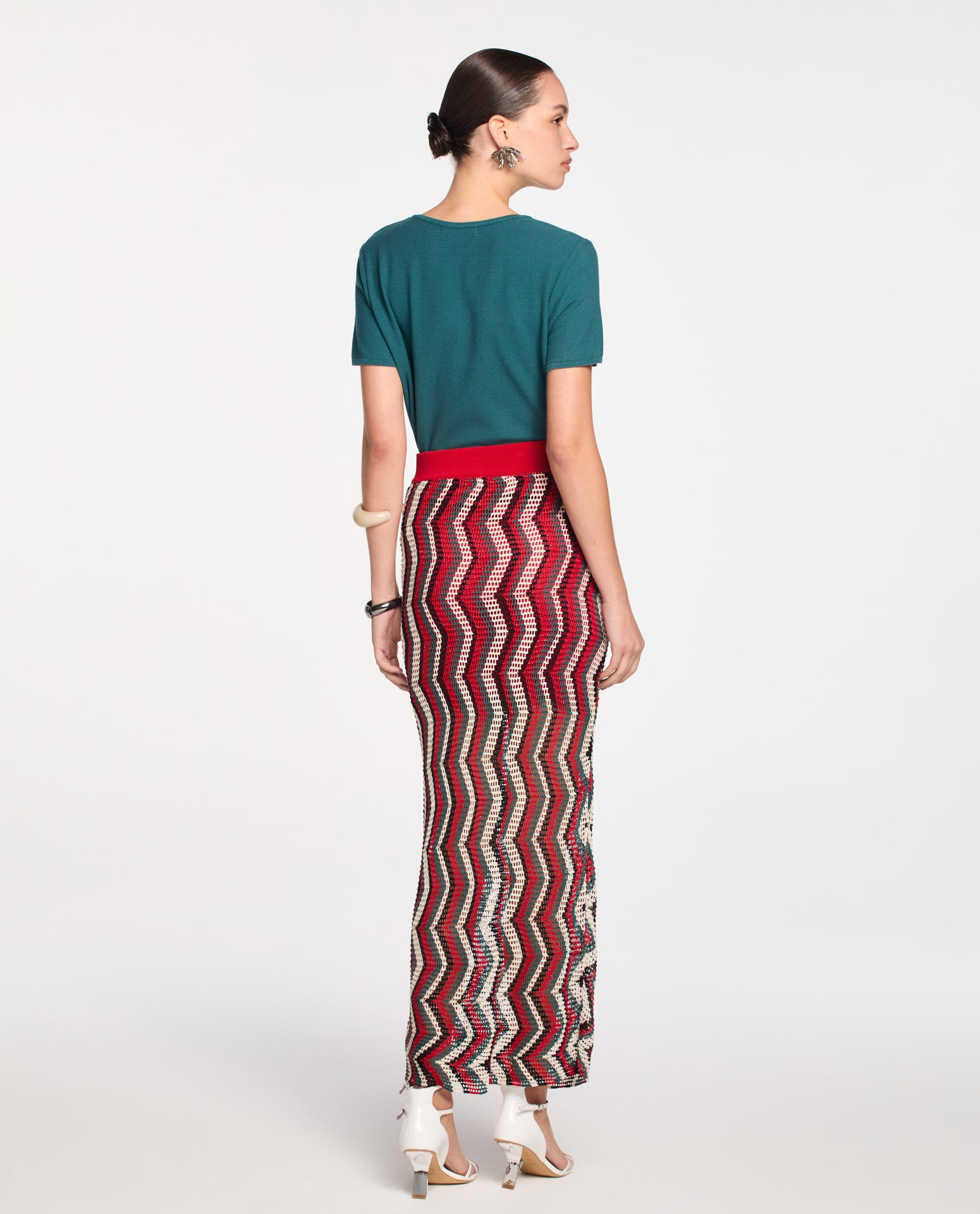 Blusa Lafort Manga Curta Jaque Tricot Canvas