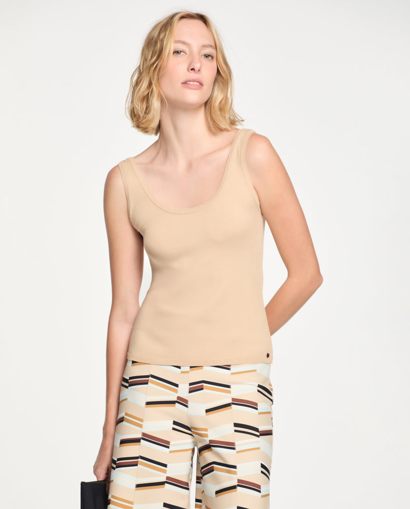 Top Lafort Decote U Beatriz Tricot