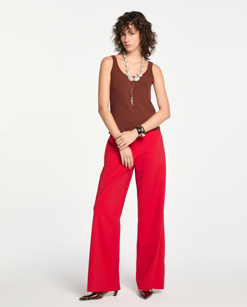 Top Lafort Com Alças Eloá Tricot