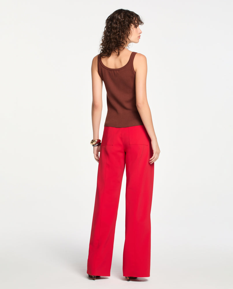 Top Lafort Com Alças Eloá Tricot