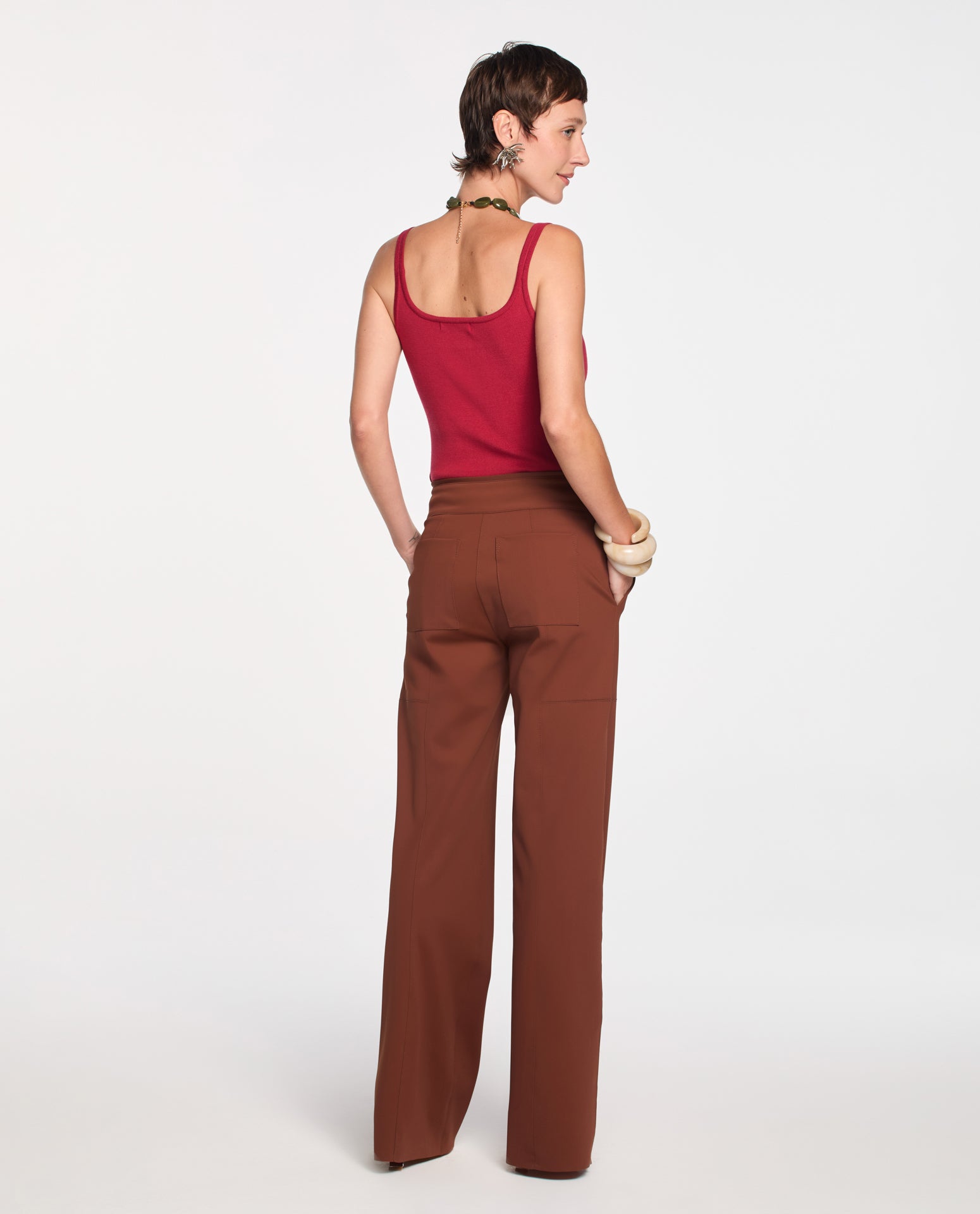 Top Lafort Com Alças Eloá Tricot