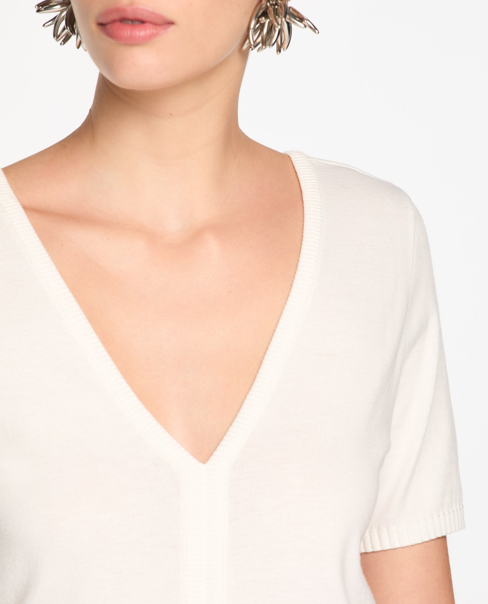 Blusa Lafort Manga Curta Joyce Tricot