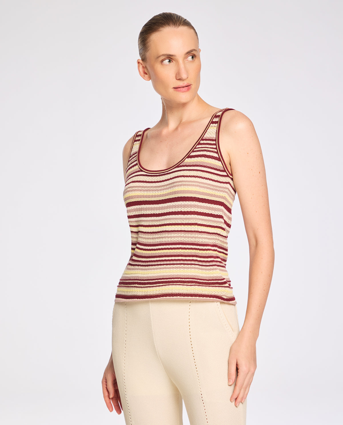 Top Lafort Com Alça Claire Tricot