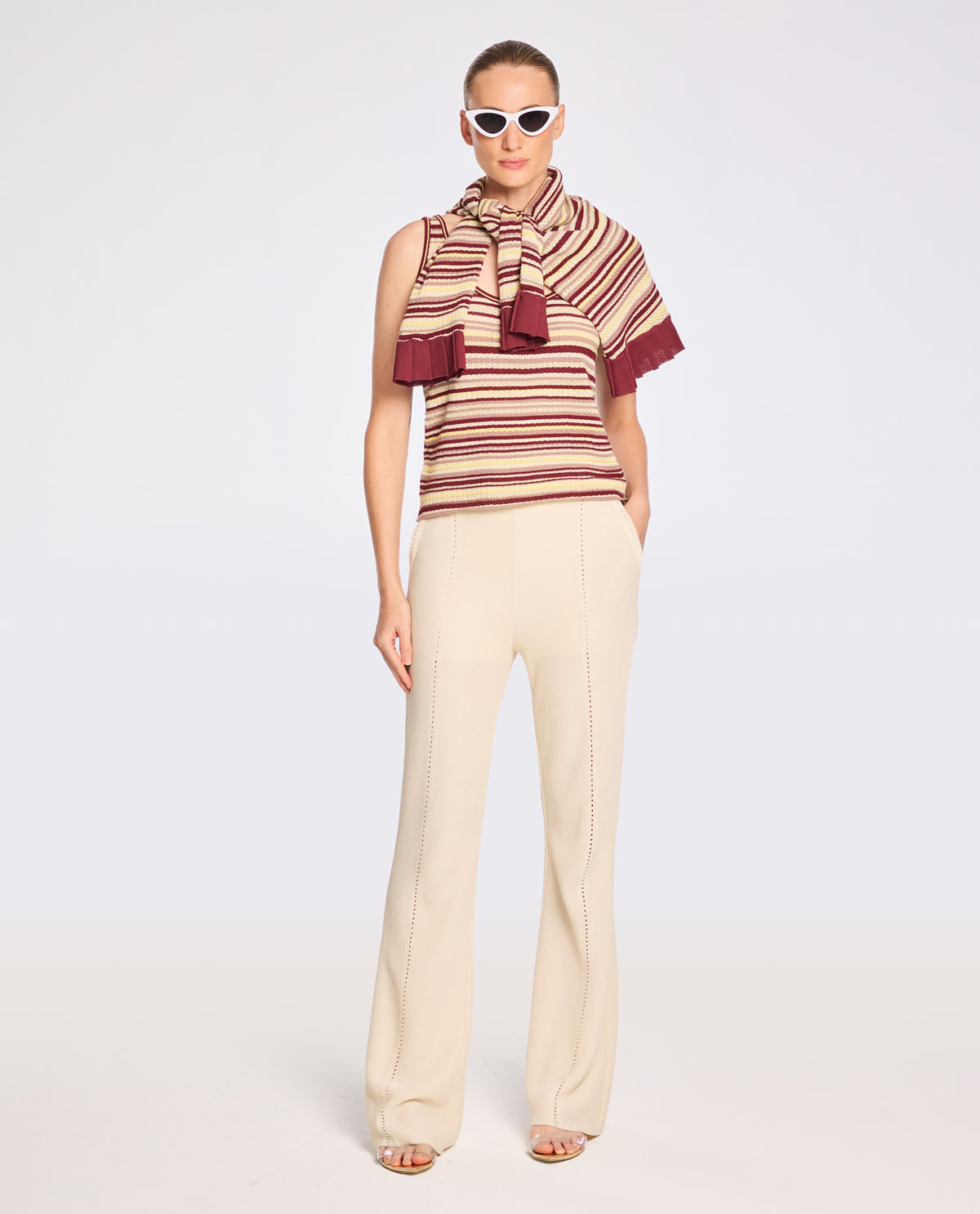 Top Lafort Com Alça Claire Tricot