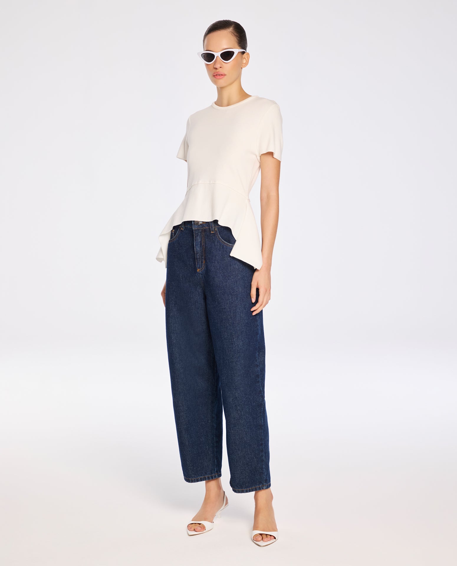 Blusa Lafort Manga Curta Cornelia Tricot