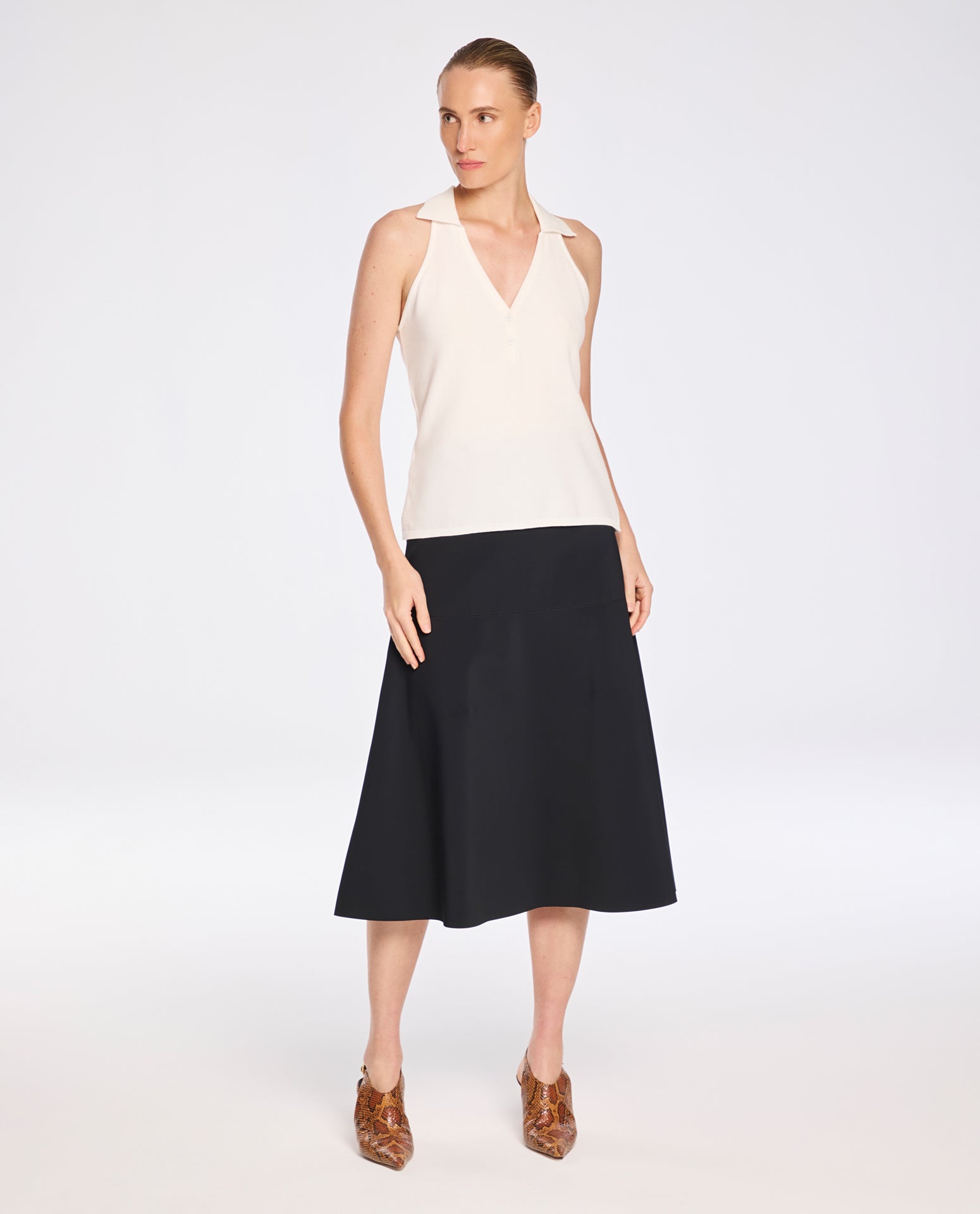 Top Lafort Decote V Fabiana Tricot