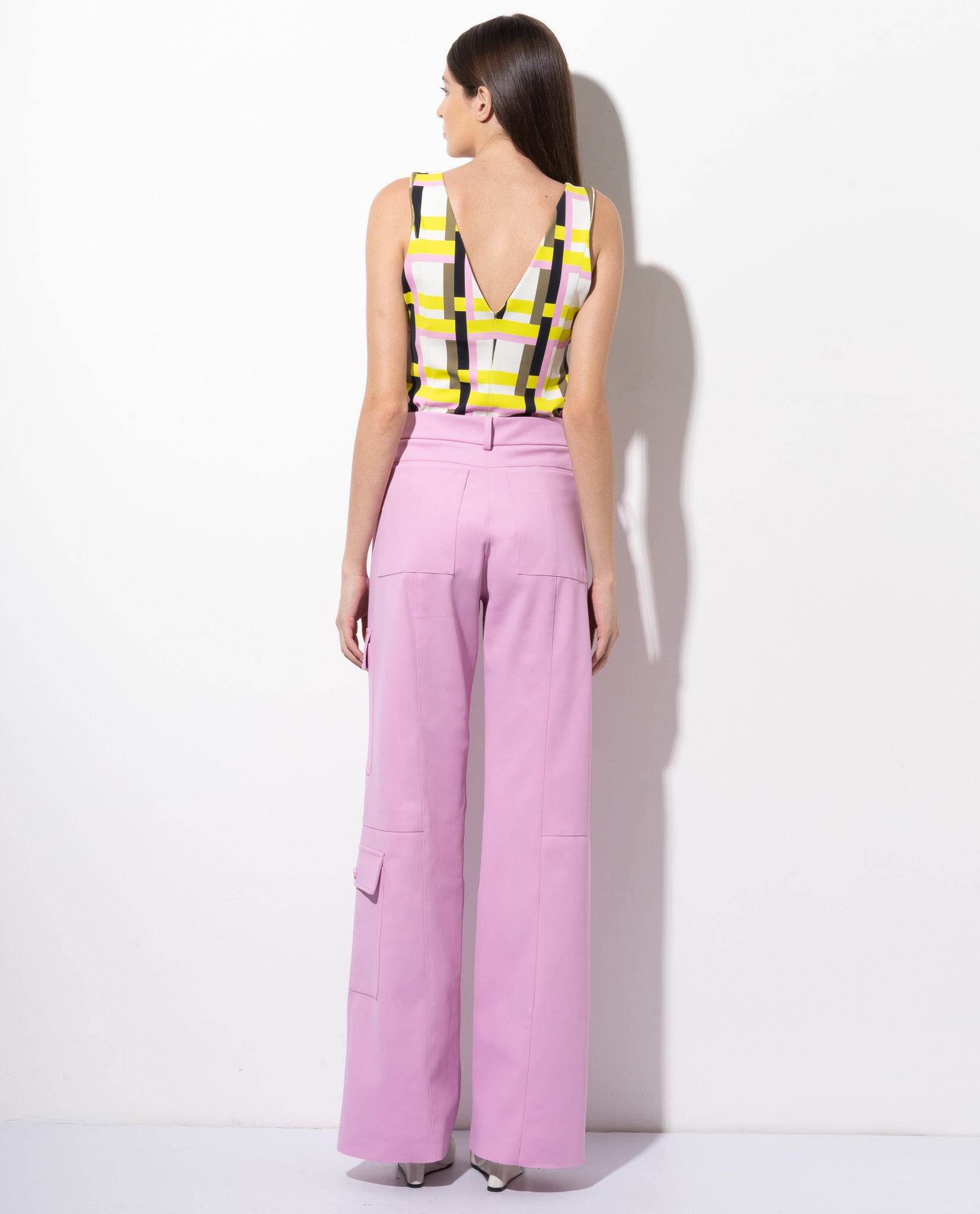 Top Lafort Decote V Rê Technoblock® Retro Future