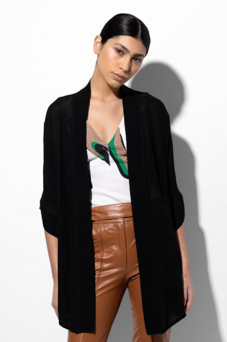 Kimono Lafort Leve July Crepe Leve