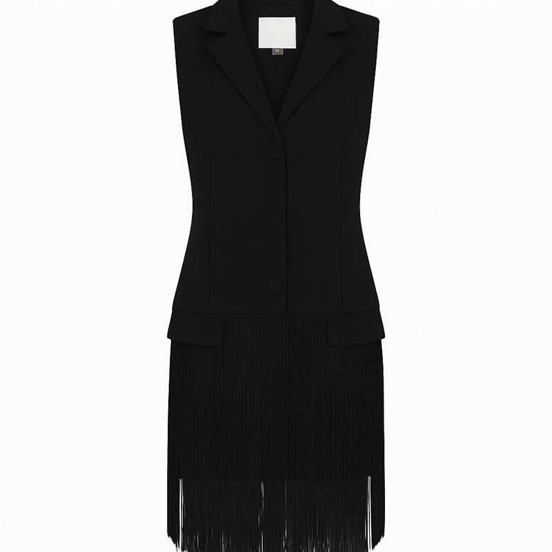 Colete Lafort Com Franjas Rosalia Technoblock®