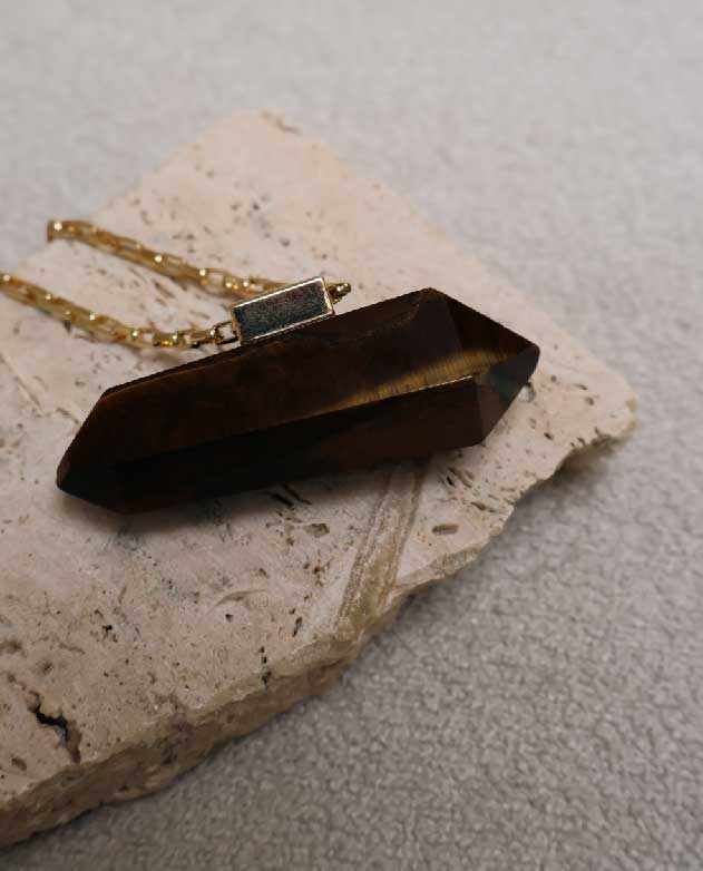 Colar Lafort Olho De Tigre