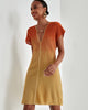 LARANJA SURREAL/DOURADO CHAMPAGNE / P